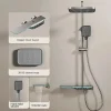 Kleenmac Ensemble de douche thermostatique intelligent avec affichage numérique modèle Amadis* Colonne De Douche Hydromassante