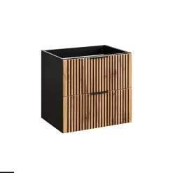 Otitec Ensemble de meubles sous vasque - 60 cm - avec Vasque - WOTANIA