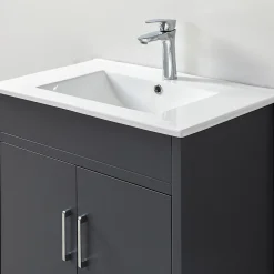 Wilsa Ensemble de salle de bain gri 75 cm