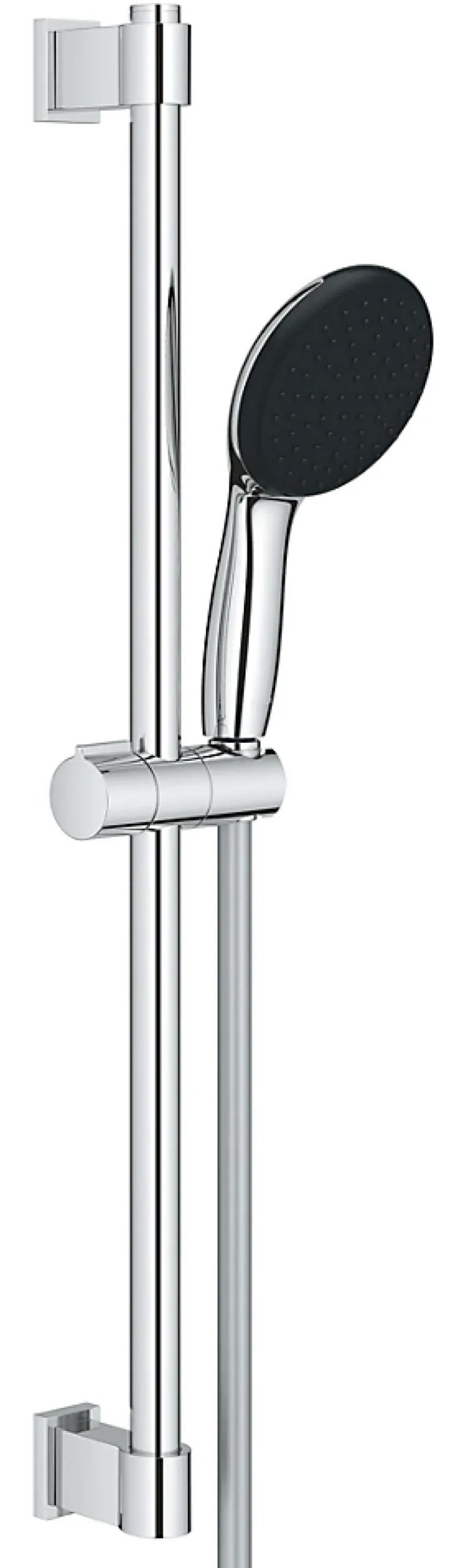 Grohe Ensemble douchette 1 jet + flexible + barre chrome, Vitalio Start