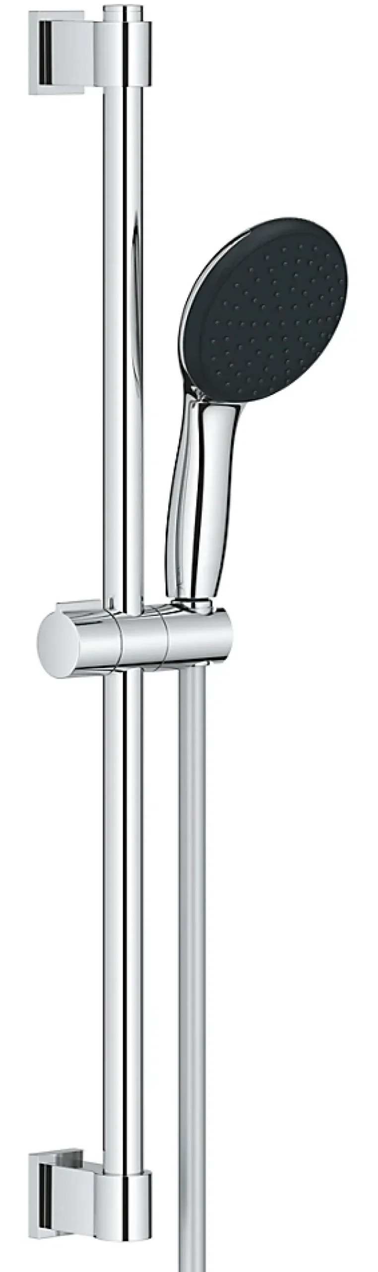 Grohe Ensemble douchette 1 jet + flexible + barre chrome, Vitalio Start