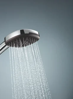 Grohe Ensemble douchette 2 jets + support + flexible chrome, Vitalio Comfort 100* Pommeau De Douche, Flexible Et Barre De Douche