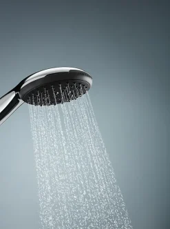 Grohe Ensemble douchette 3 jets + flexible + barre chrome, Vitalio Start 100