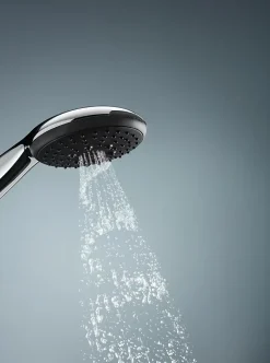 Grohe Ensemble douchette 3 jets + flexible + barre chrome, Vitalio Start 100