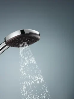 Grohe Ensemble douchette 3 jets + support + flexible chrome, Vitalio 100