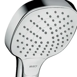 Hansgrohe Ensemble douchette 3 jets et flexible chromé MySelect E* Pommeau De Douche, Flexible Et Barre De Douche