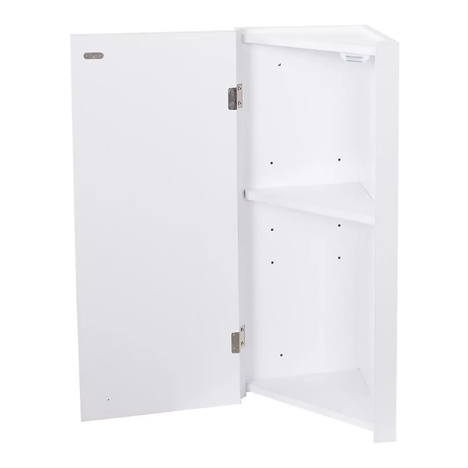 Mob-In Ensemble lave-mains d'angle SKINO + vasque + armoire de toilette* Lave-Mains