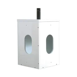 Mob-In Ensemble lave-mains d'angle suspendu SKINO avec robinet noir