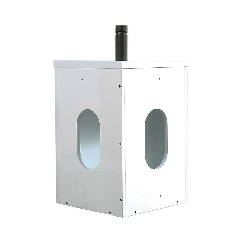 Mob-In Ensemble lave-mains d'angle suspendu SKINO avec robinet noir