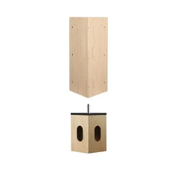 Mob-In Ensemble lave-mains d'angle SKINO suspendu avec armoire miroir* Lave-Mains