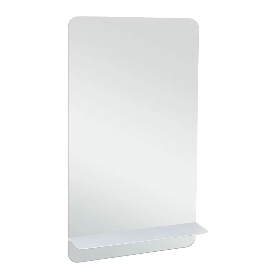 Mob-In Ensemble lave-mains HAMPTON avec rangement latéral et miroir tablette