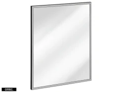 Otitec Ensemble meuble de salle de bain de 80 cm - avec plan - avec vasque - avec Miroir - LIVA OAK* Meuble Sous Lavabo