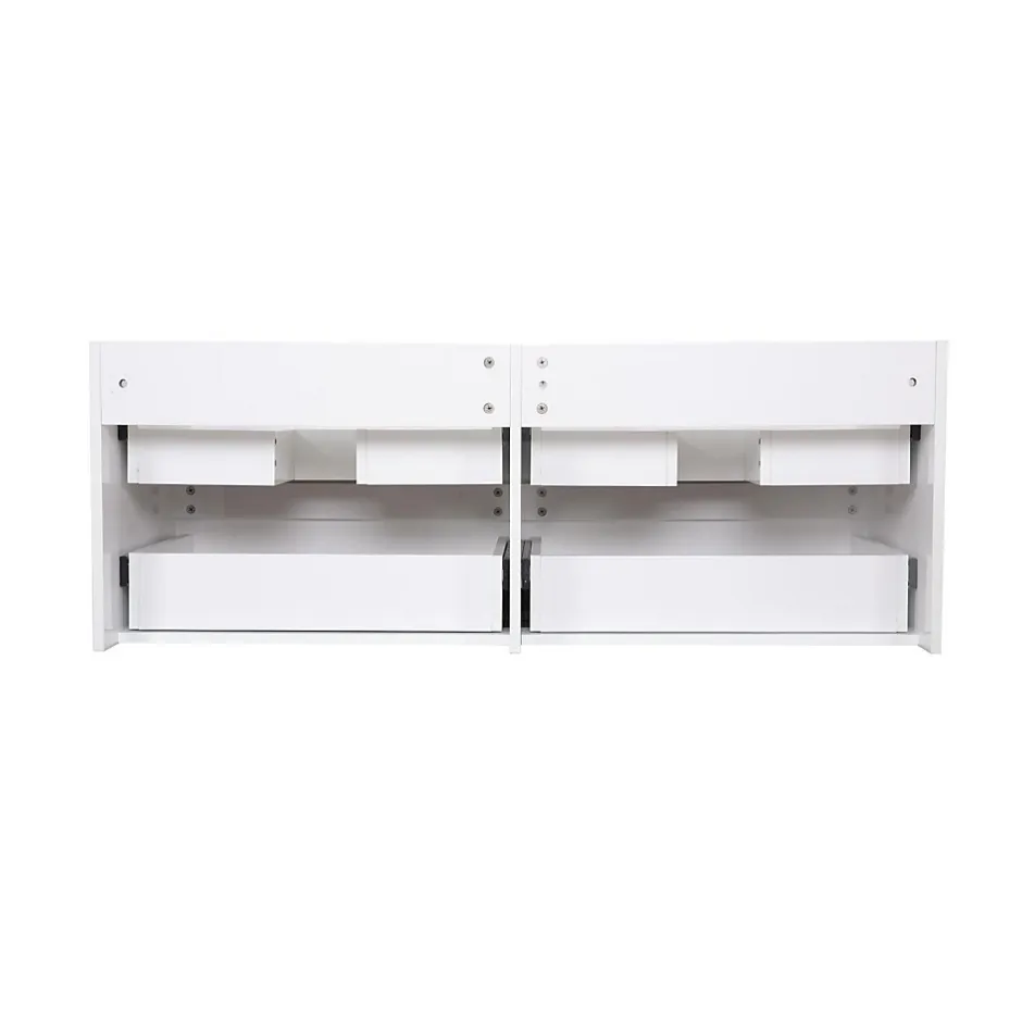 Mob-In Ensemble meuble double vasque SORRENTO 120cm avec plan céramique* Ensemble Meuble De Salle De Bains