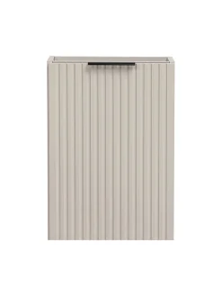 Furnidea Ensemble meuble lave-mains suspendu ADEL cachemire avec le lavabo FIKA 40 cm