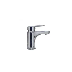 Mob-In Ensemble meuble lave-mains d'angle décor chêne KODA + robinet* Lave-Mains
