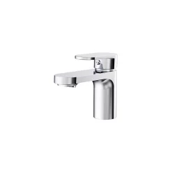 Mob-In Ensemble meuble simple vasque SORRENTO 60 cm + robinet + miroir + Colonne