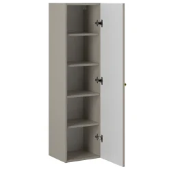 Petits-Meubles Ensemble meuble simple vasque encastree 80cm et colonne Izae Cachemire* Ensemble Meuble De Salle De Bains
