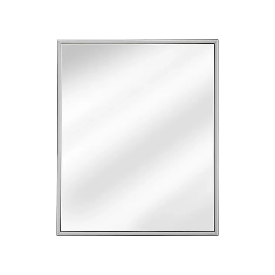 Petits-Meubles Ensemble meuble simple vasque encastree 80cm miroir LED et colonne Adriel Noir