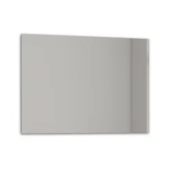 Randal Ensemble meuble vasque blanc mat l.60 cm + plan vasque blanc en céramique + miroir, Otto* Meuble Vasque
