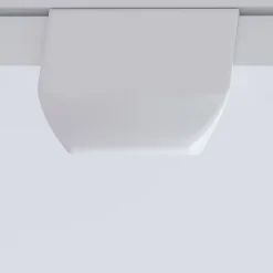Randal Ensemble meuble vasque blanc mat l.60 cm + plan vasque blanc en céramique + miroir, Otto* Meuble Vasque