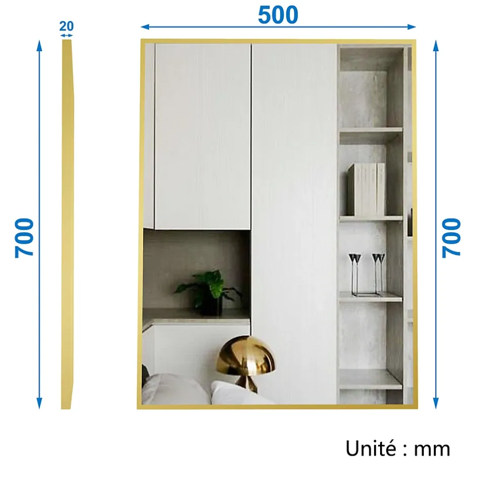 AICA Sanitaire Ensemble Salle De Bain 120cm Chêne Wotan meuble et miroir et colonne et double vasque