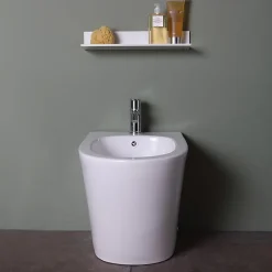 Kiamami Valentina Ensemble Sanitaires Wc Et Bidet Encastrés - Blues