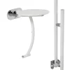 Ensemble siège + barre de maintien PMR pour douche Serenity coloris blanc