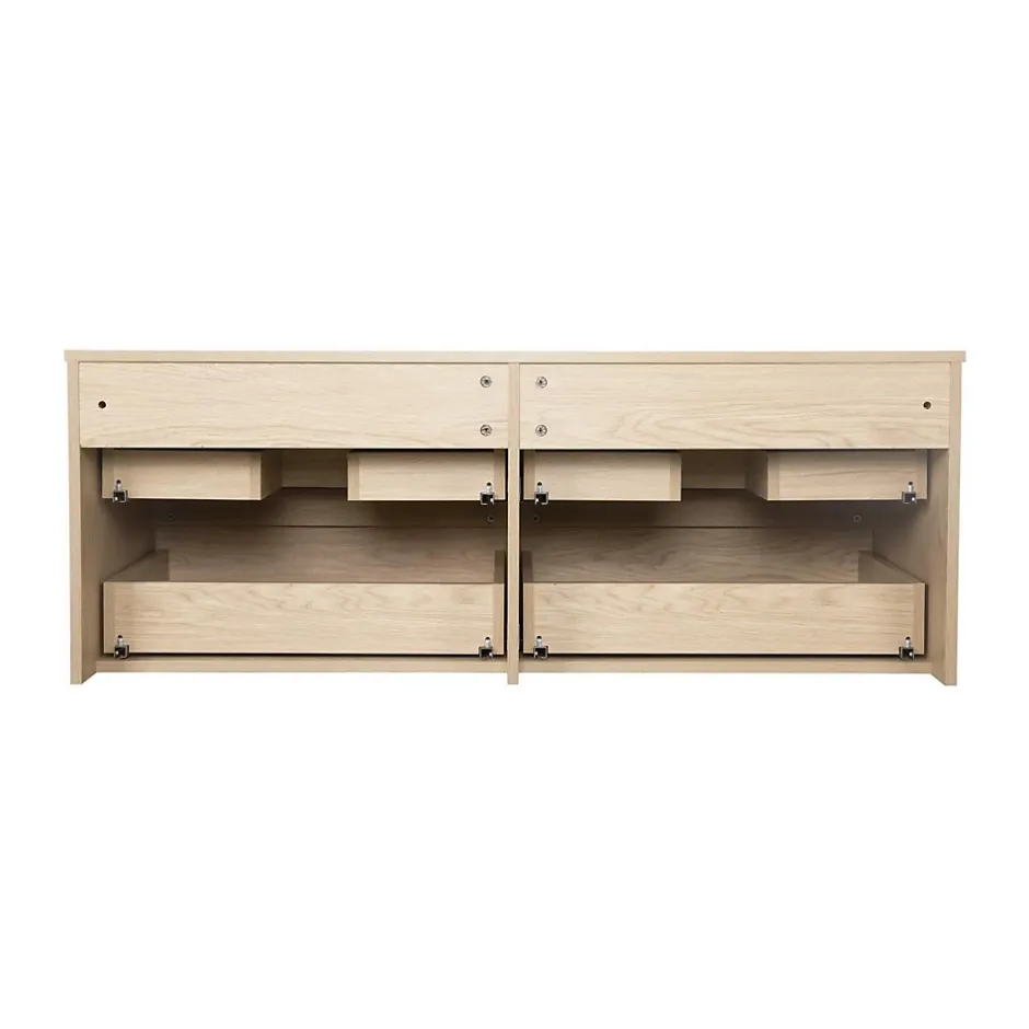 Mob-In Ensemble SORRENTO double vasque suspendu 120cm* Ensemble Meuble De Salle De Bains