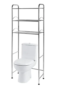 Bathstage Etagere WC 60X154X25 CM B-466 finition chromee -* Etagère Salle De Bains