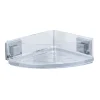 Wenko Etagère d'angle en acier inox Quadro
