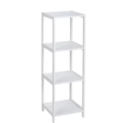 Wenko Etagère de salle de bain 4 Niveaux Olso - H. 112 cm* Etagère Salle De Bains