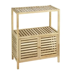 Wenko Etagère de salle de bain en bois Norway - L. 67,5 x H. 86 cm* Etagère Salle De Bains