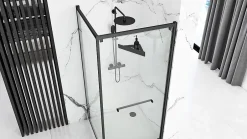 Rea ETAGÈRE DE SALLE DE BAIN SF07-B BLACK