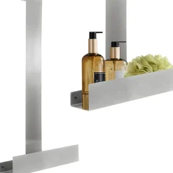 Rea ETAGÈRE DE SALLE DE BAIN TORI BRUSH NICKEL