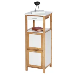 Wenko Etagère de salle de bain scandinave Finja* Etagère Salle De Bains