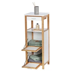 Wenko Etagère de salle de bain scandinave Finja* Etagère Salle De Bains
