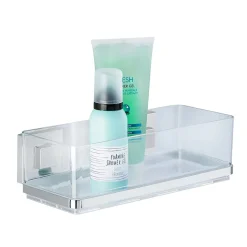 Wenko Etagère murale en acier inox Quadro