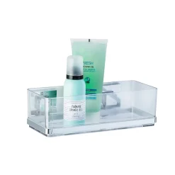 Wenko Etagère murale en acier inox Quadro