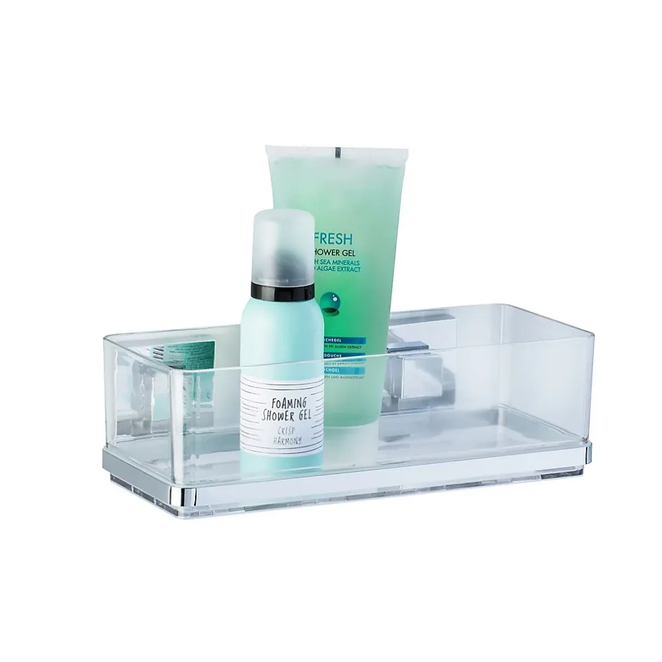 Wenko Etagère murale en acier inox Quadro