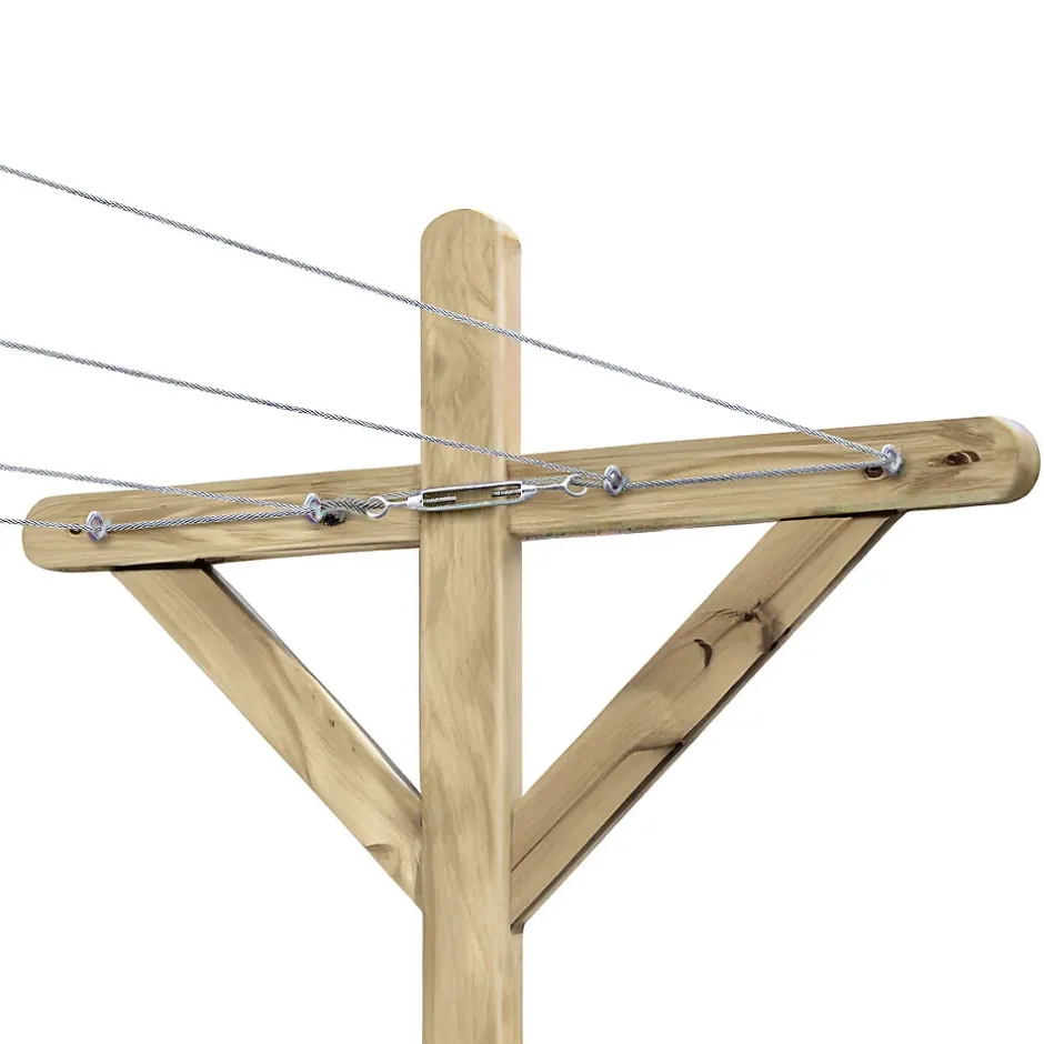 Cémonjardin Etendoir à linge extérieur Séville Premium* Etendoir À Linge