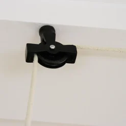 MonsterShop Etendoir à Linge Suspendu - Noir- 2.4m* Etendoir À Linge