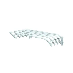 MSV Etendoir mural 4M Acier Blanc
