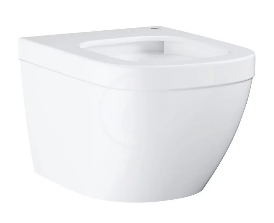 Grohe Euro Ceramic Cuvette WC suspendue compact Triple Vortex, blanc alpin (39206000)