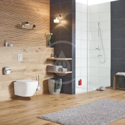 Grohe Euro Ceramic Cuvette WC suspendue compact Triple Vortex, blanc alpin (39206000)