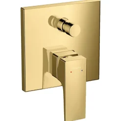 Hansgrohe Façade mitigeur bain douche encastré 2 sorties Metropol aspect doré poli* Robinet De Douche