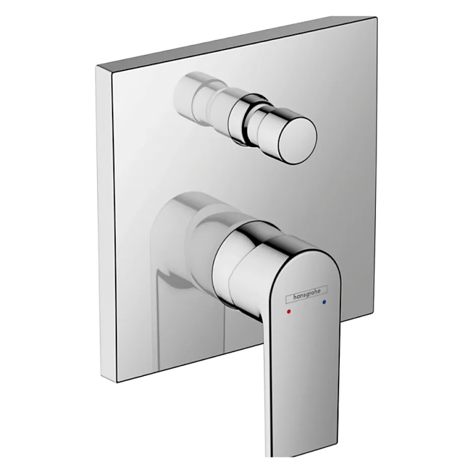 Hansgrohe Façade mitigeur mécanique encastré Vernis Shape Chromé* Robinet De Douche