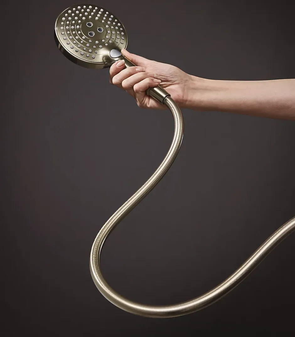 Hansgrohe Flexible de douche 1,6 m bronze brossé, Isiflex* Pommeau De Douche, Flexible Et Barre De Douche