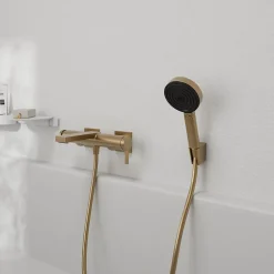 Hansgrohe Flexible de douche 1,6 m bronze brossé, Isiflex* Pommeau De Douche, Flexible Et Barre De Douche