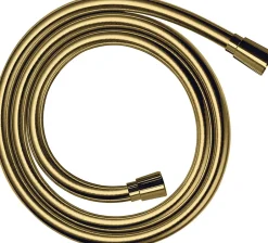 Hansgrohe Flexible de douche 1,6 m doré poli, Isiflex* Pommeau De Douche, Flexible Et Barre De Douche