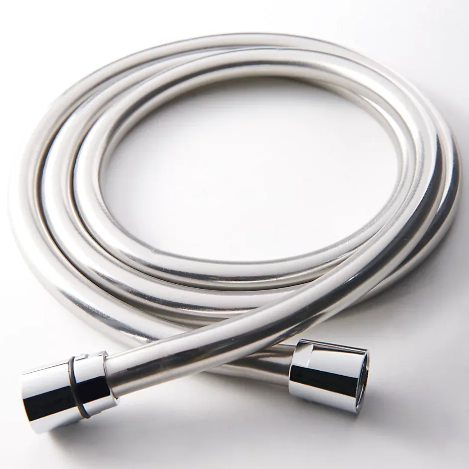 GoodHome Flexible de douche argent PVC 2 m